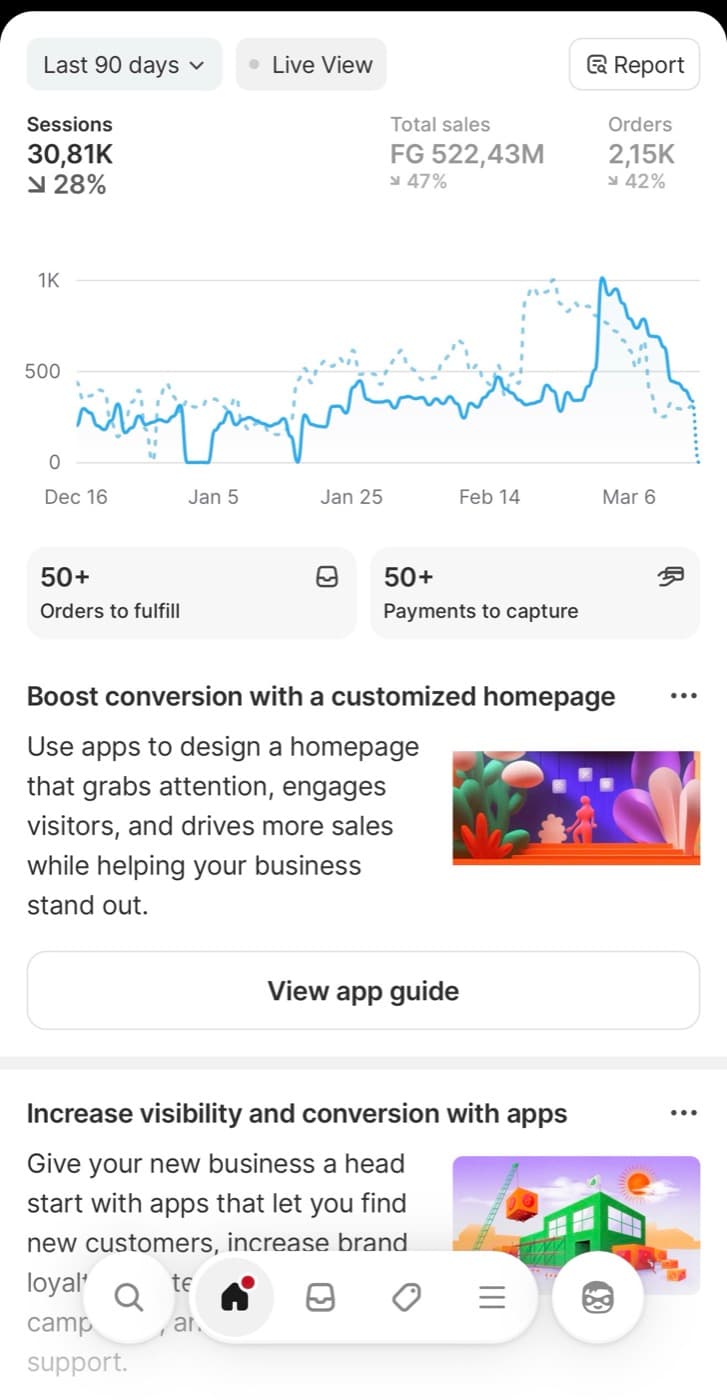 Résultat e-commerce 23
